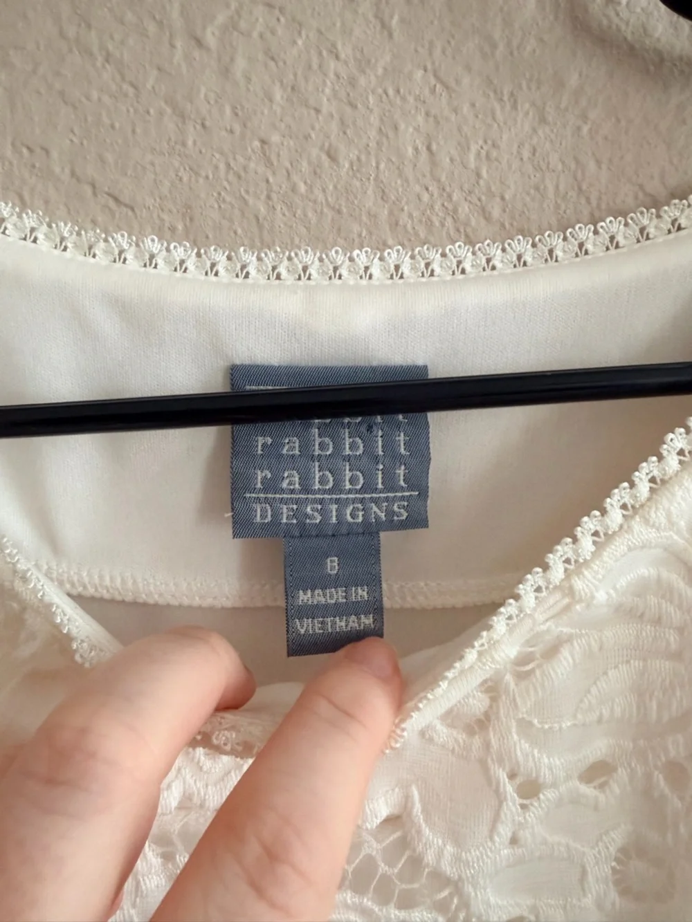 Rabbit Rabbit Rabbit Designs Lace Floral Dress - Picture 5 of 6